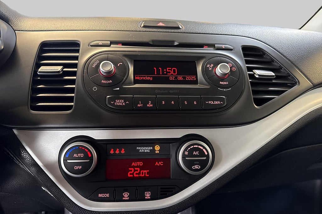Kia Picanto 1.0 MPI 67HK I ACC I Bluetooth – bild 14