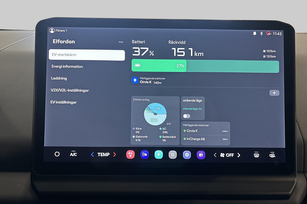 Kia PV5 Cargo Plus Pro 416KM Boka provkörning idag! **Företag – bild 19