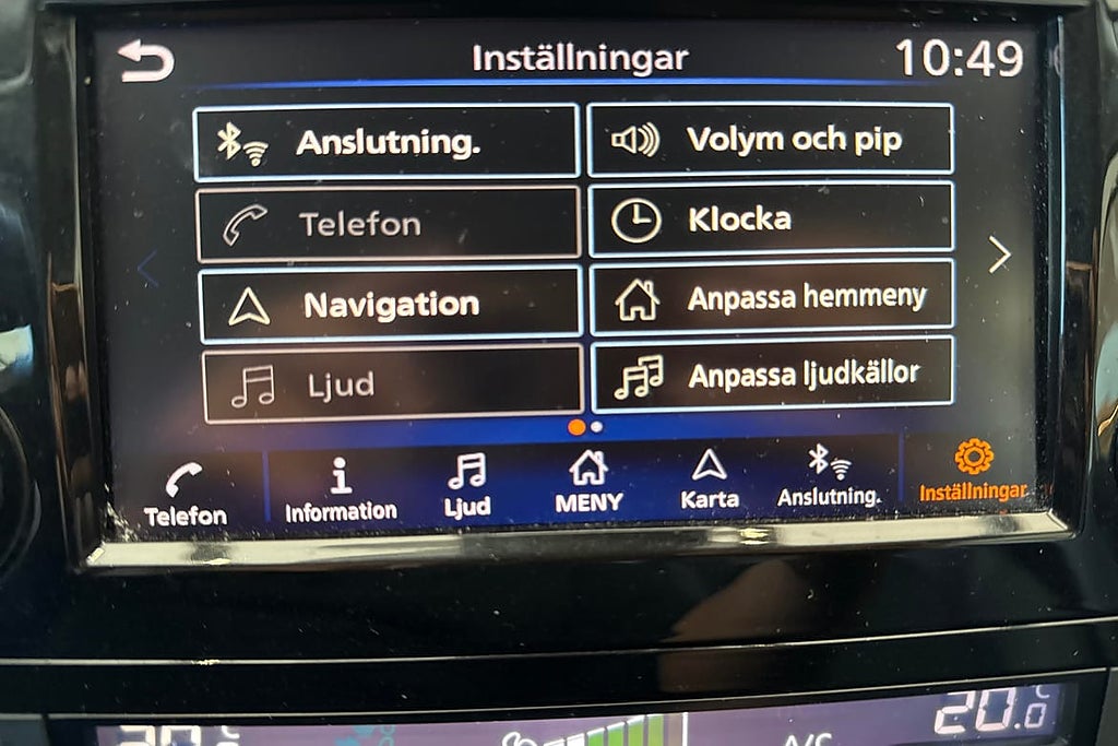 Nissan Qashqai I 360° kamera I Dragkrok I Vinterhjul – bild 16