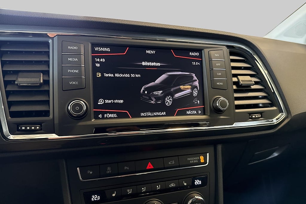 Seat Ateca Drag / Keyless / P-värme / Automat – bild 14
