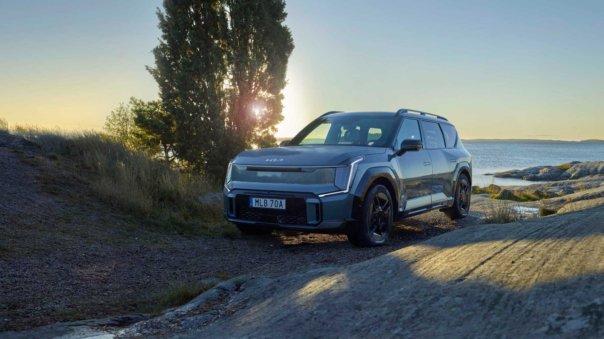 Kia EV9 exteriör – Årets bil i världen 2024