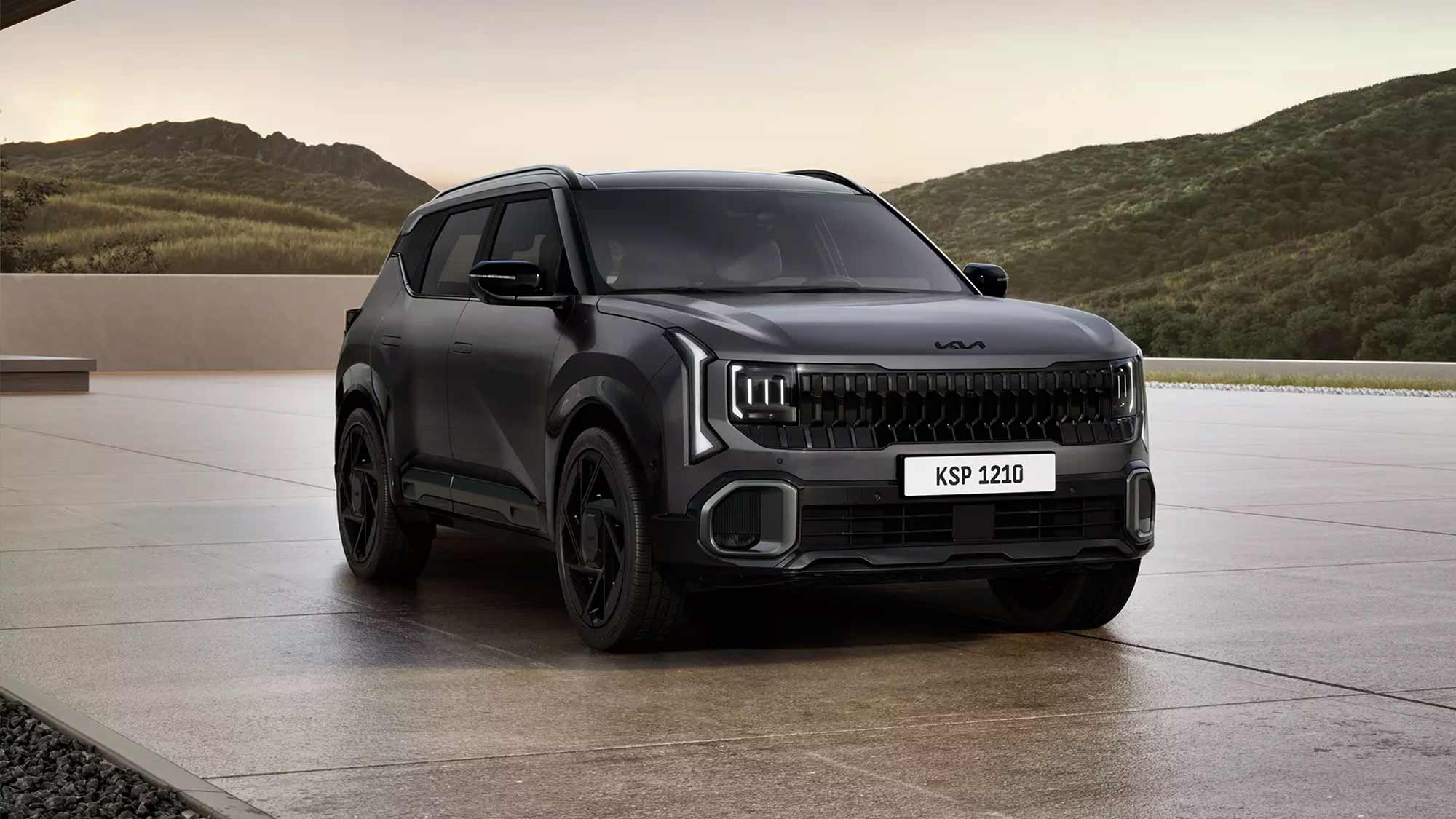 Kia Seltos framifrån – kompakt SUV med fyrhjulsdrift