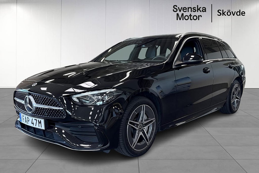Mercedes-Benz C300 T AMG Line | Dragkrok | Värmare | PHEV...
