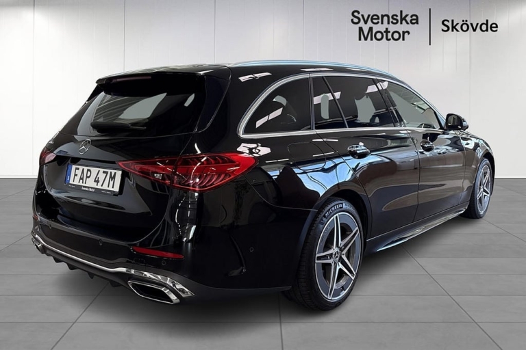 Mercedes-Benz C300 T AMG Line | Dragkrok | Värmare | PHEV… - miniatyr 2