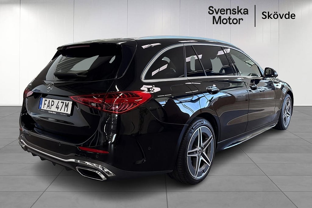 Mercedes-Benz C300 T AMG Line | Dragkrok | Värmare | PHEV... – bild 2
