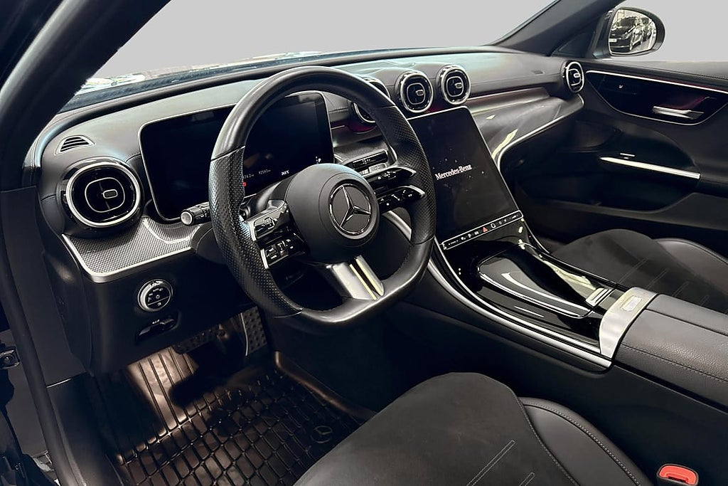 Mercedes-Benz C300 T AMG Line | Dragkrok | Värmare | PHEV... – bild 7