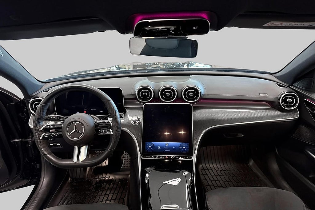 Mercedes-Benz C300 T AMG Line | Dragkrok | Värmare | PHEV... – bild 8