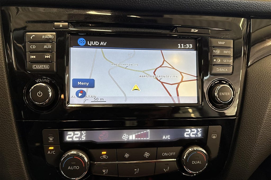 Nissan Qashqai 1.2 DIG-T 115hk Glastak | Navi | Backkamer... – bild 16