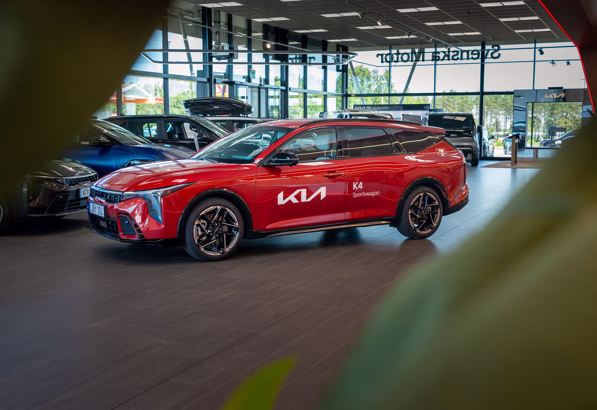 ia K4 Sportswagon exteriör – snygg kombi med Star Map-lyktor