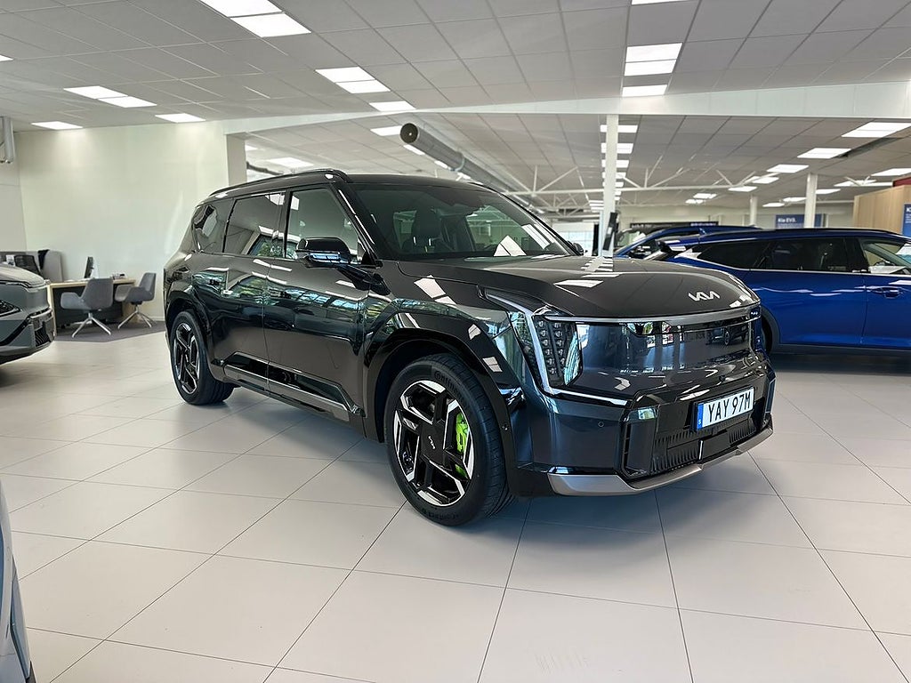 Kia EV9 GT AWD GT 509hk 7-sits I Pano I MOMS I Låga mil – bild 3