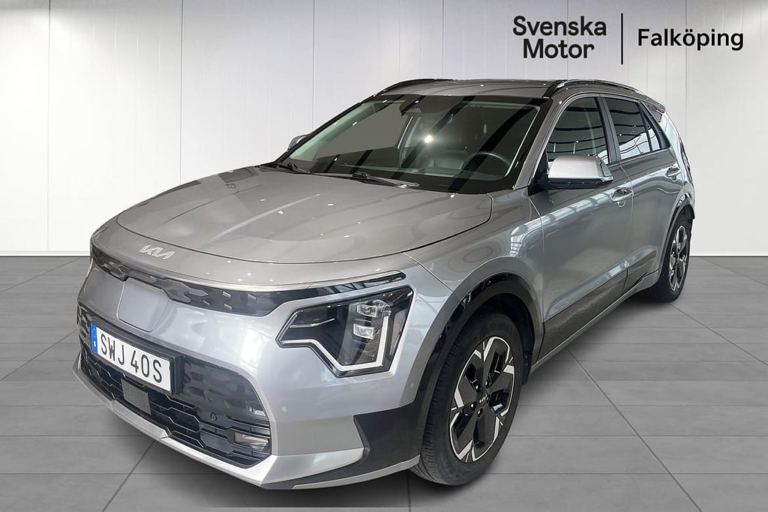 Kia Niro EV Advance Plus I Nybesiktad I Dragkrok I HEADUP...