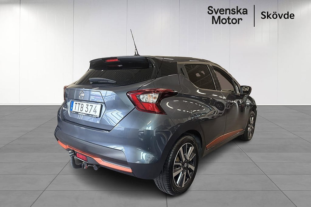 Nissan Micra 0.9 IG-T – 2018 – 9 493 mil – CarPlay – Drag... – bild 4
