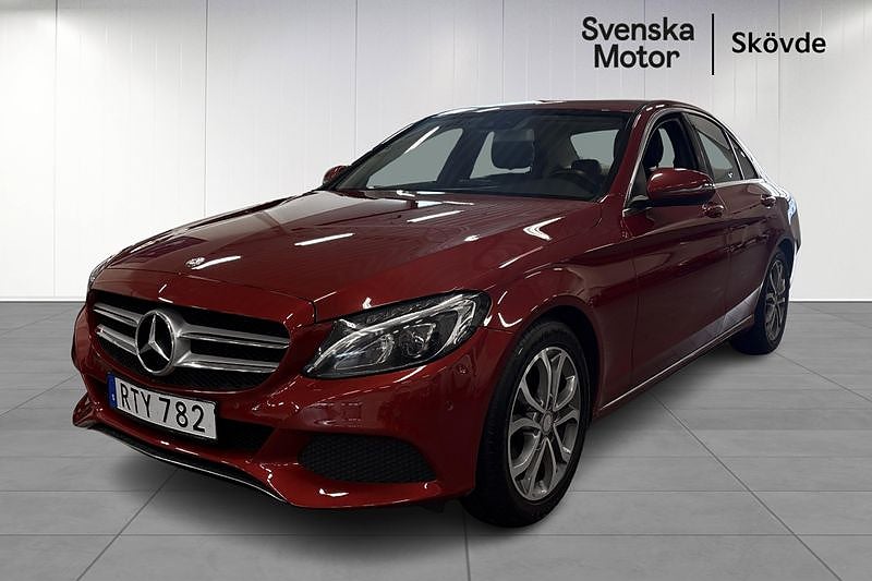 Mercedes-Benz C 220 d 7G-T Plus | Avantgarde | Dragkrok | Skinn