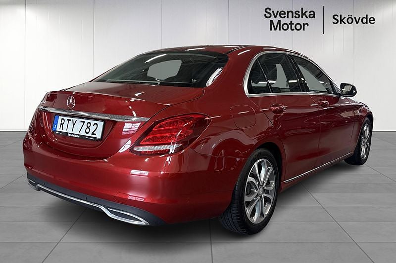 Mercedes-Benz C 220 d 7G-T Plus | Avantgarde | Dragkrok | Skinn – bild 4
